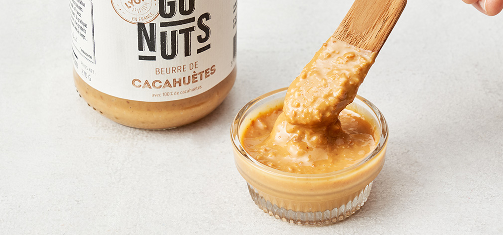 Go Nuts · beurre de cacahuètes bio