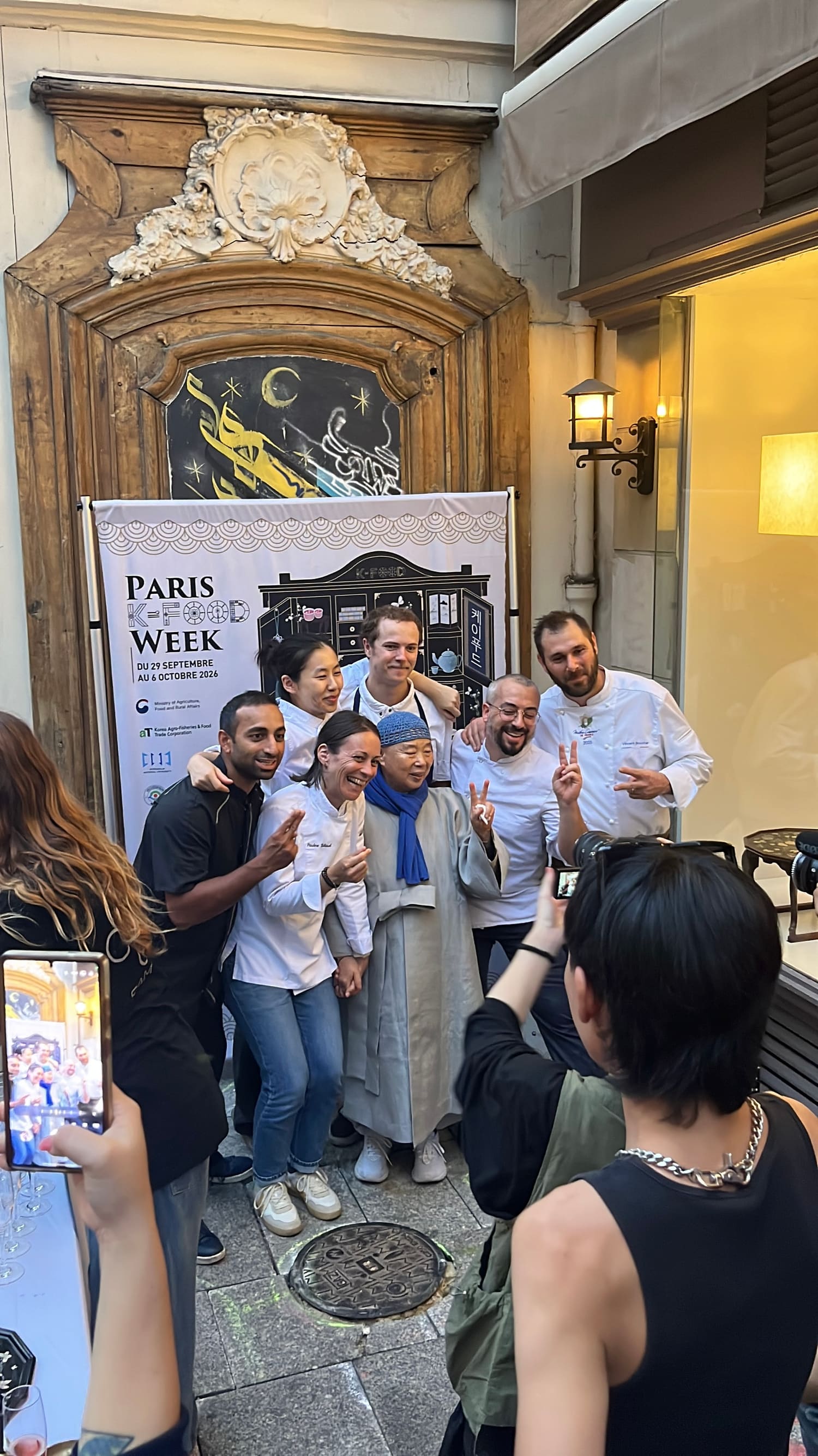 Paris K-Food Week · rencontre des chefs