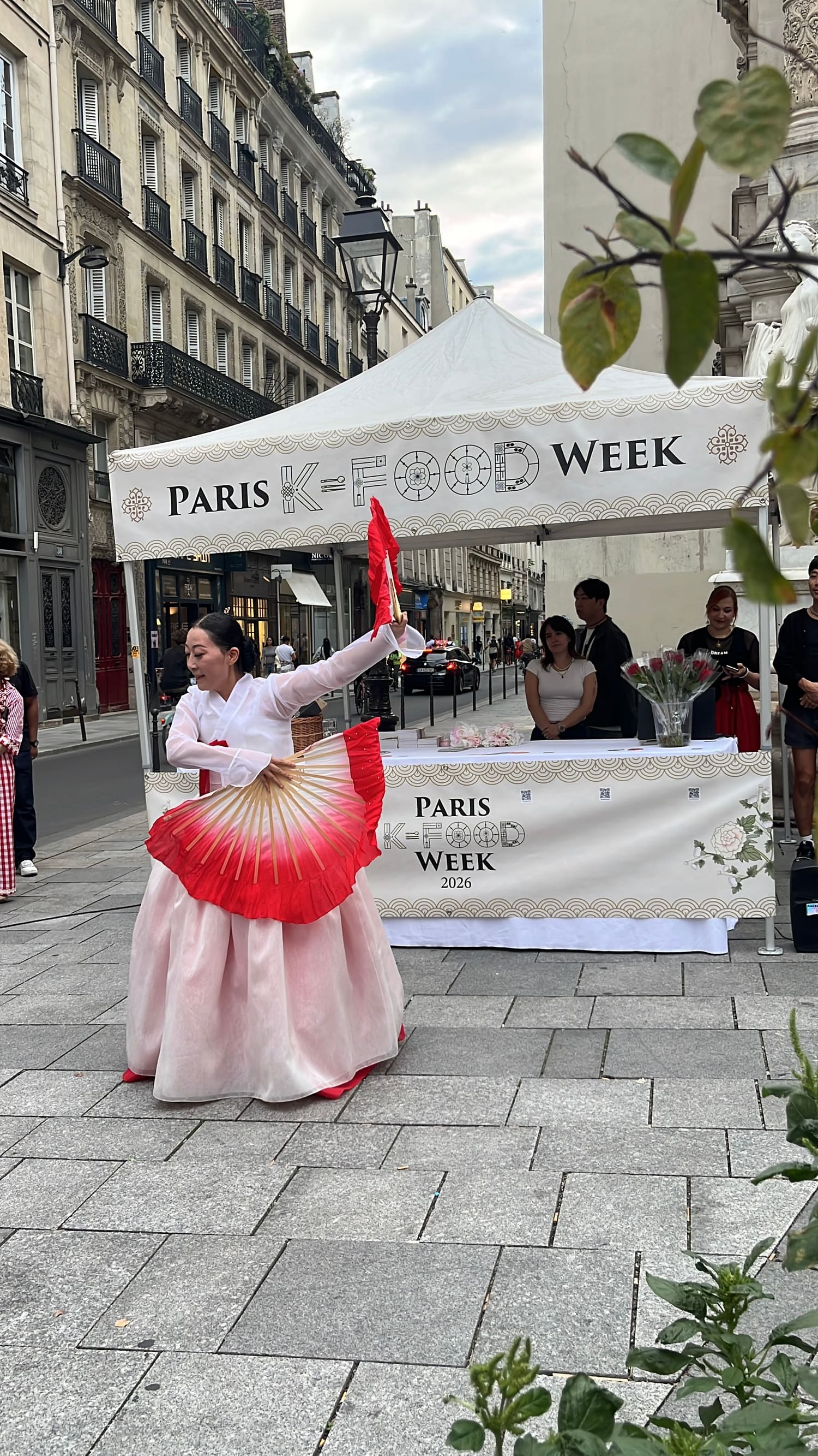 Un moment culturel de Paris K-Food Week 2026. Photo fournie par EUROKOREA.